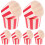 400Pcs Large Red Paper Cupcake Liners for Muffins and Cakes 3