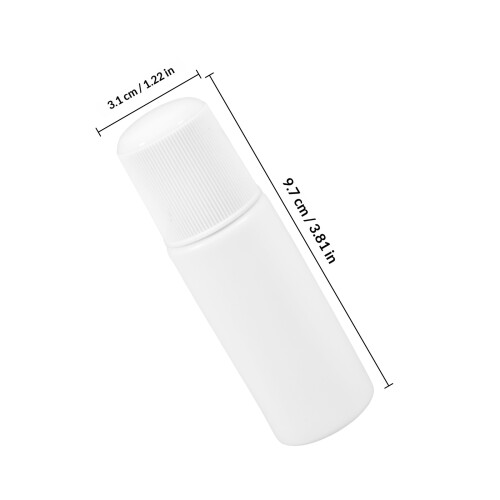6Pcs Leakproof Plastic Sponge Applicator Bottles White for Home Use 1
