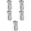 5Pcs Stainless Steel Coffee Sifter Silver Fine Mesh Filter for Kitchen 8