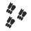 15Pcs Comfortable Silicone Thumb Rest Cushions for Saxophone Black 4