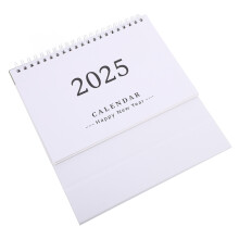 desktop calendar paper portable english calendar for office use