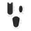 15Pcs Comfortable Silicone Thumb Rest Cushions for Saxophone Black 10