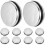 40Pcs Stainless Steel Sink Stoppers Kitchen Drain Plugs Silver Durable 2