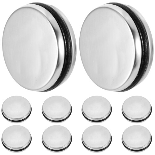40Pcs Stainless Steel Sink Stoppers Kitchen Drain Plugs Silver Durable 1