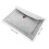 Portable Light Grey Felt Laptop Sleeve Bag with Protective Design 3