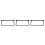 3Pcs Black Aluminum Foldable Shoe Rack Wall Mount Organizer for Camper 1