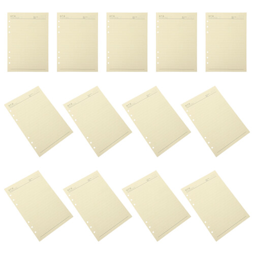 300Feuilles À Lignes Loose Leaf A5 Recharges 1