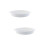 2Pcs White Ceramic Baking Trays Oven-Safe Handle Bakeware 7