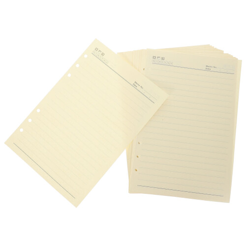 300Feuilles À Lignes Loose Leaf A5 Recharges 2
