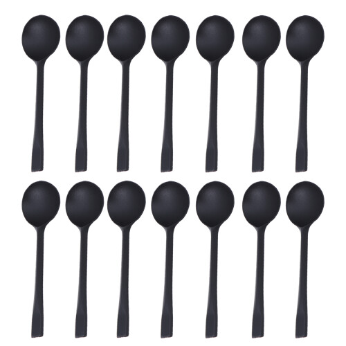 200Pcs Mini Black Dessert and Use 1