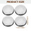 40Pcs Stainless Steel Sink Stoppers Kitchen Drain Plugs Silver Durable 10