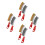 8Pcs Compact Metal Wire Brushes for Cleaning Rust and Home Maintenance 1
