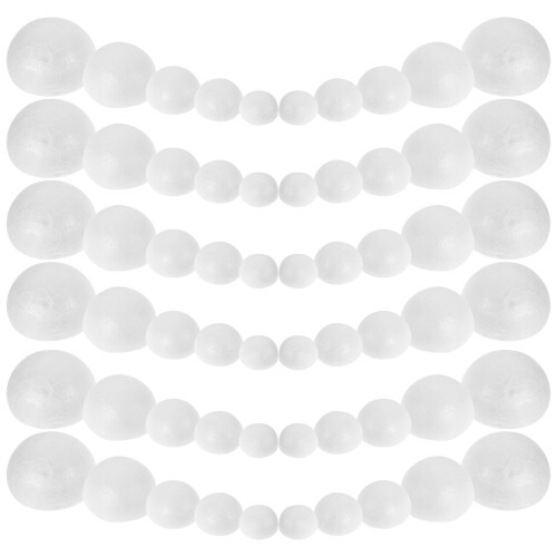 750 Pcs Foam Semi-Circle Crafts For Diy Toddler Projects 1