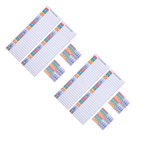 Multi-Color Breaker Panel Label Stickers PVC Waterproof