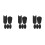 15Pcs Comfortable Silicone Thumb Rest Cushions for Saxophone Black 1