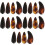 5Sets Assorted Color Celluloid Finger Picks for Guzheng Guitar Durable 7