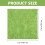 36Pcs Polyester Green Felt Sheets for DIY Sewing and Craft Patchwork 9