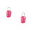 2Pcs Durable Rosy Zinc Alloy Tsa Luggage Padlocks 4-Digit Code 6
