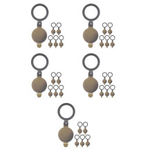 30Pcs Solid Copper Door Peephole Cover with Privacy for Home Use