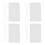 400Pcs White Fiber Diffuser Reeds Sticks for DIY 7
