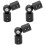 3 Count Curtain Rod Corner Connection Practical Connector Joint 3