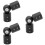 3 Count Curtain Rod Corner Connection Practical Connector Joint 7