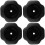 16Pcs Pressure Cooker Plastic Knobs Black Easy-Grip Pot Lid Handles 1