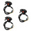 3Sets Motorcycle Handlebar Switch Black Plastic Copper Ignition on Off 7