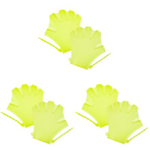 3 Pieces Swimming Hand Paddles Training Gloves Waterproof For Kids