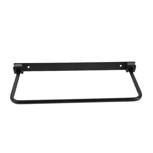 3Pcs Black Aluminum Foldable Shoe Rack Wall Mount Organizer for Camper 2
