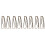 8Pcs Lightweight Black PU Metal Purse Chains Decorative Shoulder Strap 1
