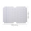 40Pcs Clear Plastic Book Covers Protective Transparent White 8