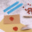5Pcs Blue Wax Sticks for Invitation Sealing and Packaging 5