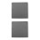 2Pcs Durable Grey Microfiber Car Drying Towels Soft Absorbent Cloths 1