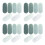 24Pcs Green Correction Tape Easy Use Plastic White Tape for Students 5