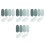 24Pcs Green Correction Tape Easy Use Plastic White Tape for Students 8