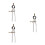 3Pcs Leathercraft Divider Rotating Scratch Measuring Tool 6