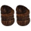 8Pcs Coconut Shell Bowls Coffee Food Storage Bowls 4