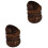 8Pcs Coconut Shell Bowls Coffee Food Storage Bowls 5