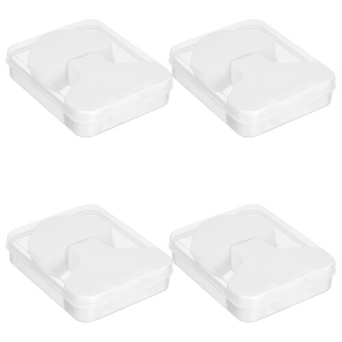 White Cotton Nose Bridge Face Pack Sheet for Deep Pore Care