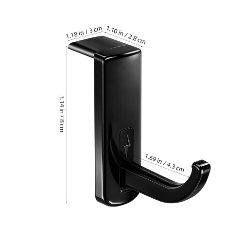 15 Pcs Plastic Headphone Stand Wall Mount For Over Ear Headsets 1