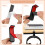15 Pcs Plastic Headphone Stand Wall Mount For Over Ear Headsets 7
