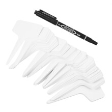 1Ensemble Marques T-Type Plantes Plastique Usage Jardin Facile