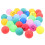120Pcs Vibrant Numbered Plastic Balls PP Material for and Raffle 3