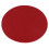 Red Round Leather Mouse Mat Soft Comfortable Laptop Desktop Pad 1