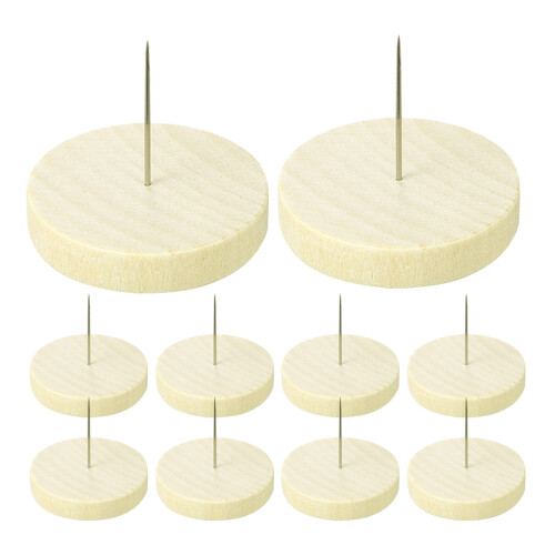 10 Set Poppenstandaards Basis Felt Presentatiehouders