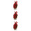3Pcs Vibrant Red Aquarium Plants Plastic Simulation Fish Tank Decor 8