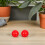 100Pcs Red Openable PVC Balls for Party and Game Draws 6