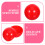 100Pcs Red Openable PVC Balls for Party and Game Draws 7