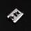 2Pcs Sewing Machine Presser Foot Holder Durable Silver Set 3